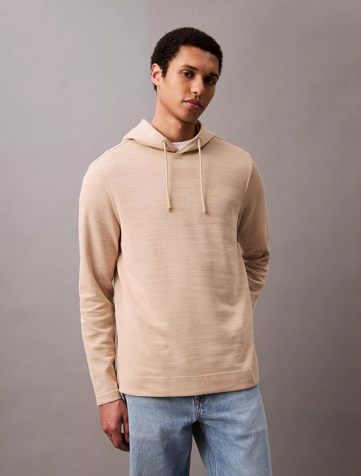 Calvin Klein Cotton Blend Ribbed Classic Hoodie