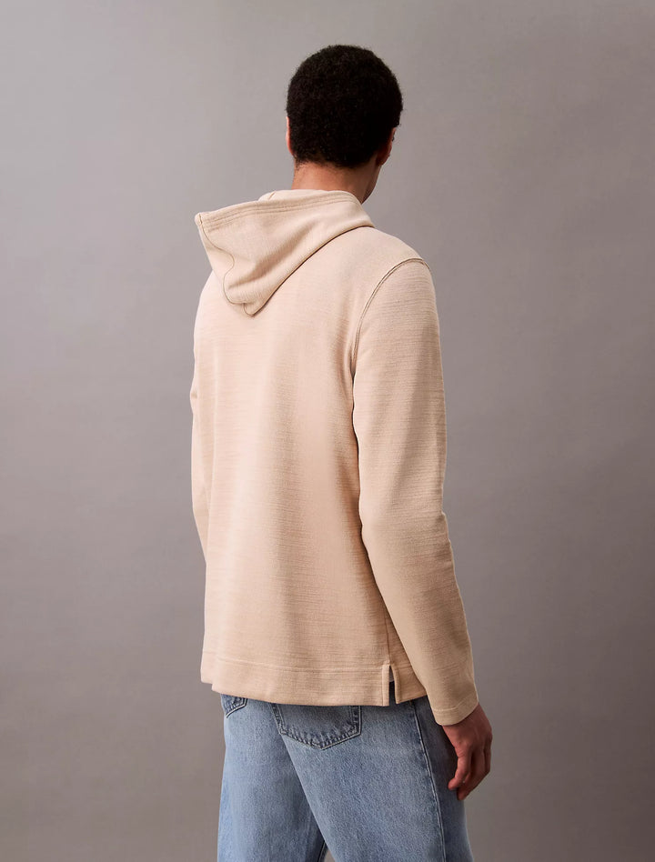 Calvin Klein Cotton Blend Ribbed Classic Hoodie