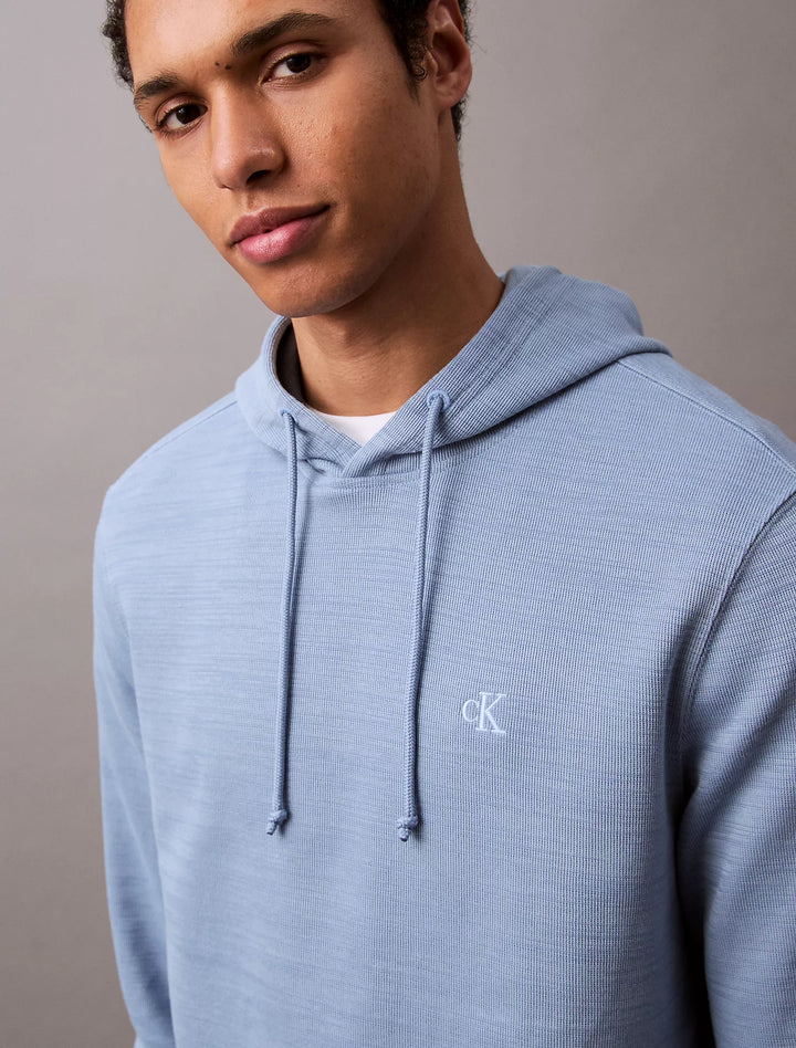 Calvin Klein Cotton Blend Ribbed Classic Hoodie