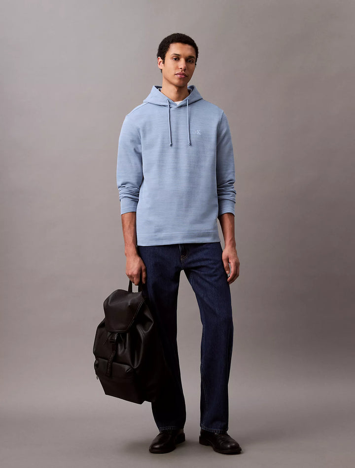 Calvin Klein Cotton Blend Ribbed Classic Hoodie