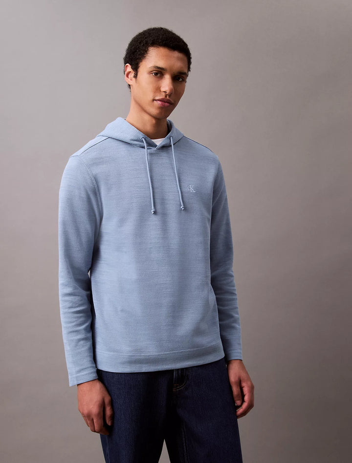 Calvin Klein Cotton Blend Ribbed Classic Hoodie