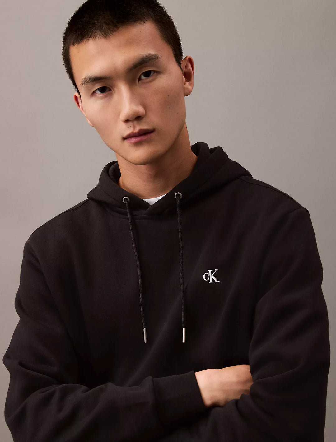 Calvin Klein Archive Logo Fleece Hoodie