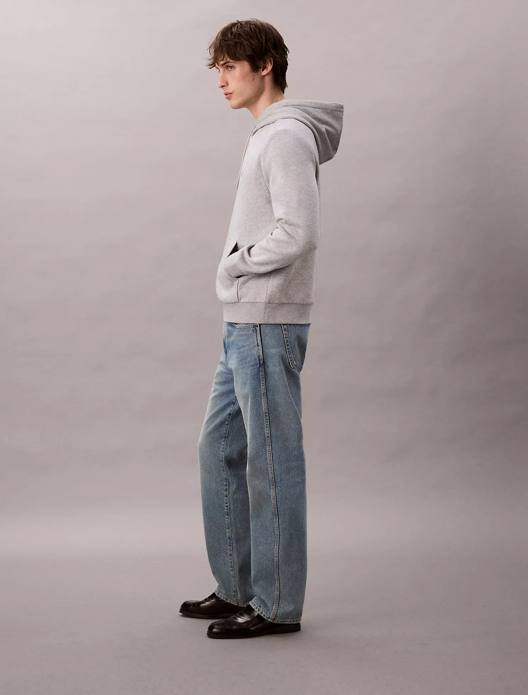 Calvin Klein Archive Logo Fleece Hoodie