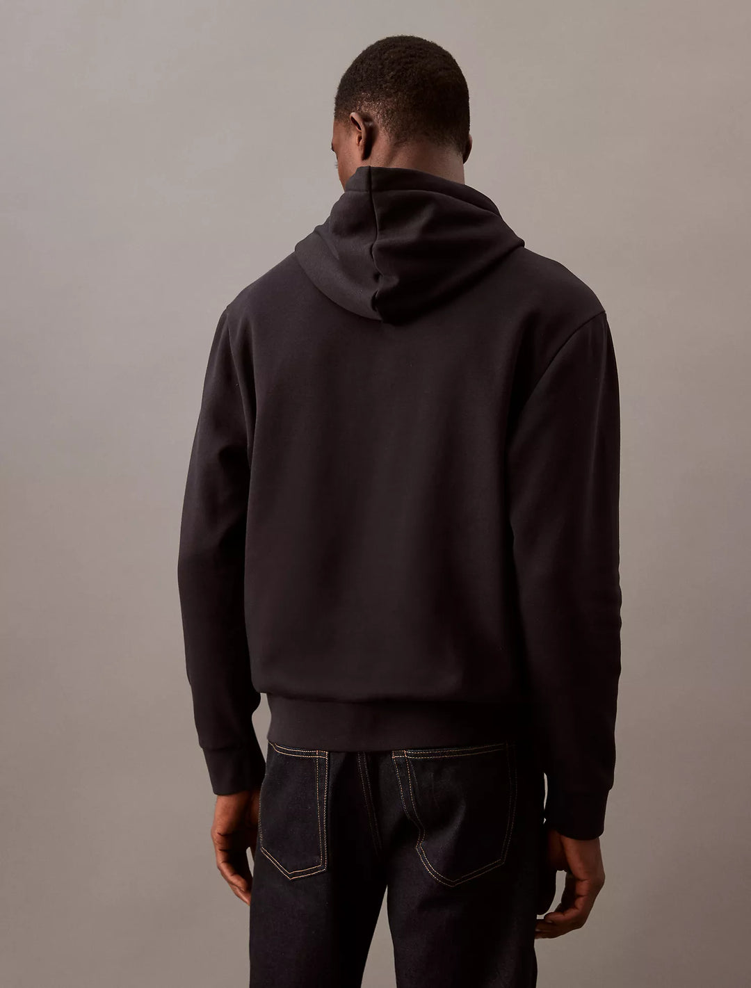 Calvin Klein Monogram Logo Fleece Hoodie