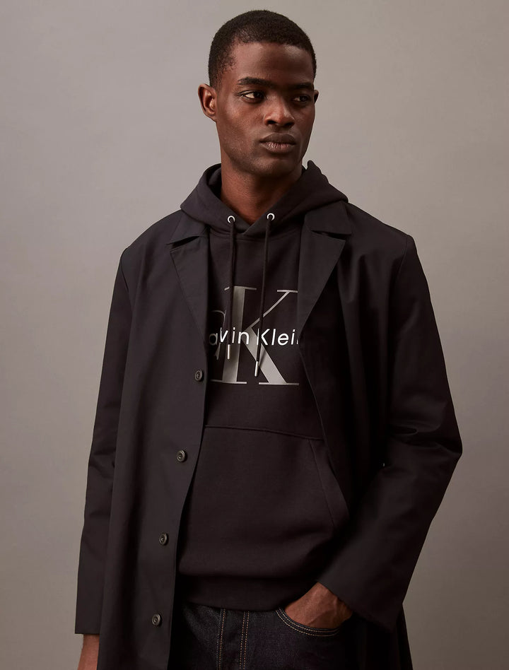 Calvin Klein Monogram Logo Fleece Hoodie