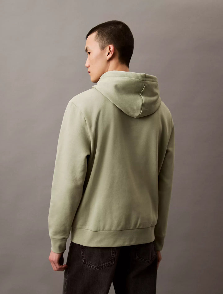 Calvin Klein Monogram Logo Fleece Hoodie