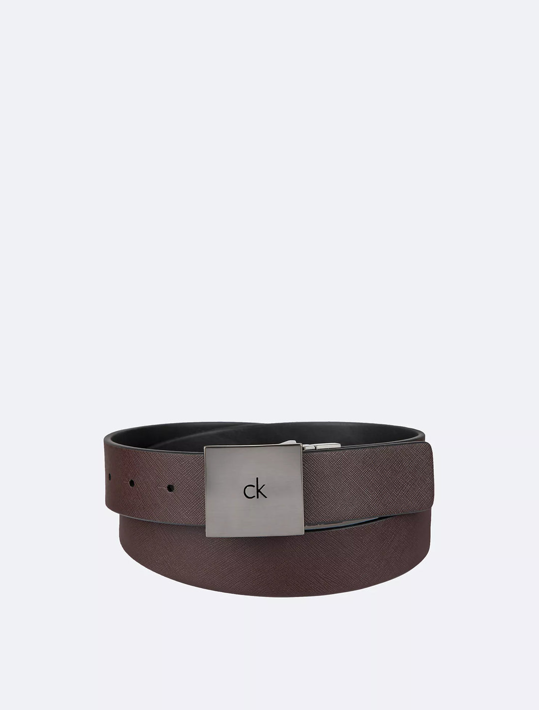 Calvin Klein Reversible Square Logo Plaque Belt