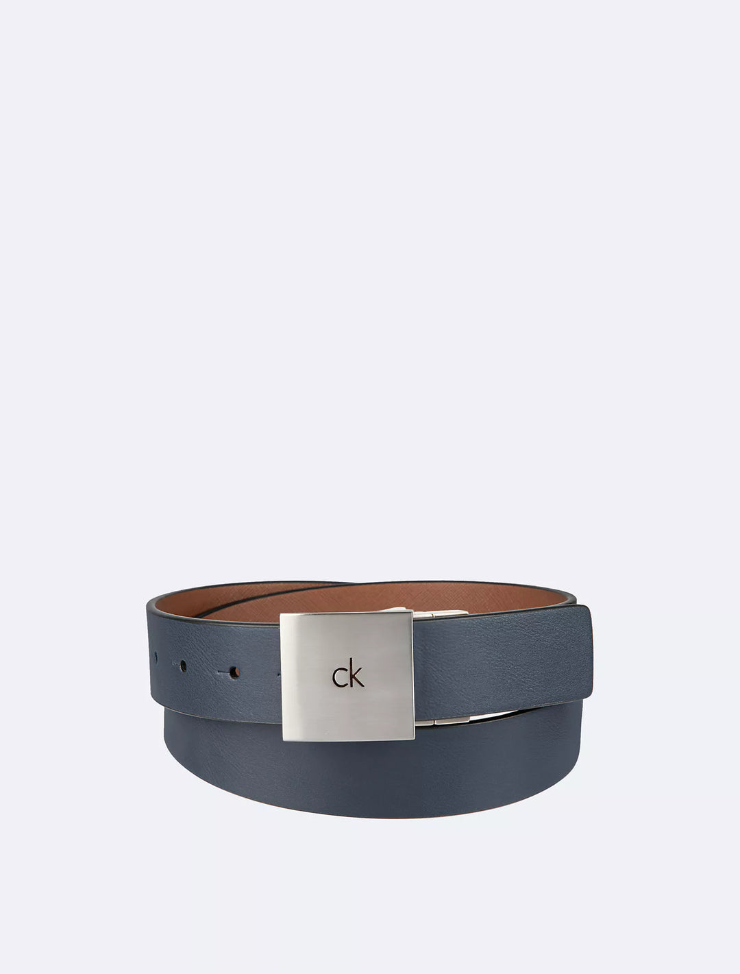 Calvin Klein Reversible Square Logo Plaque Belt