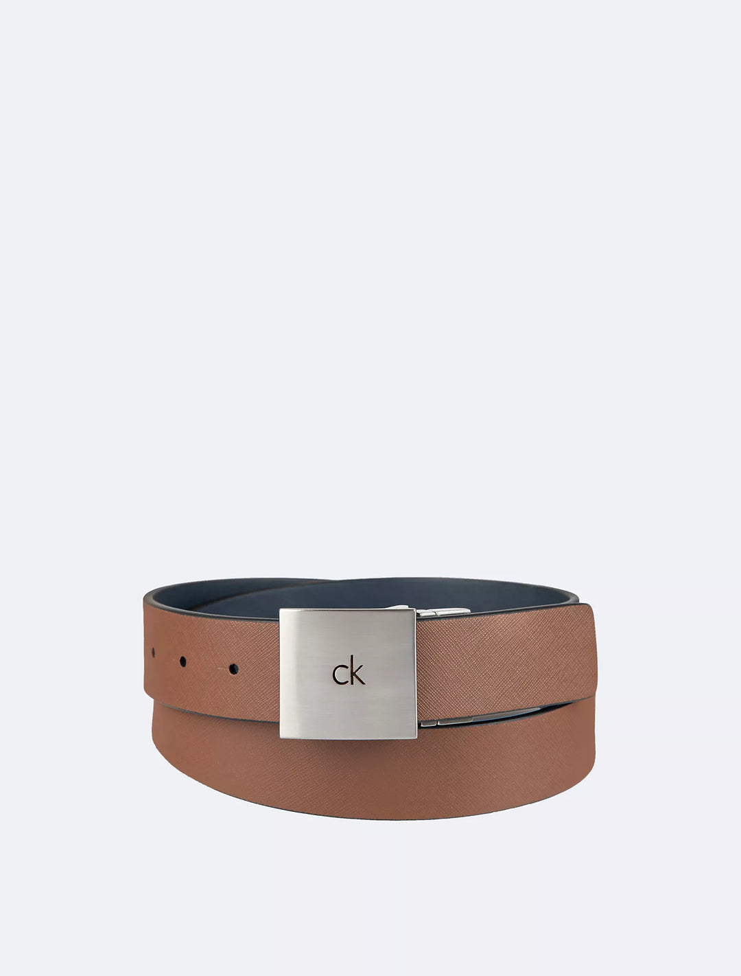 Calvin Klein Reversible Square Logo Plaque Belt
