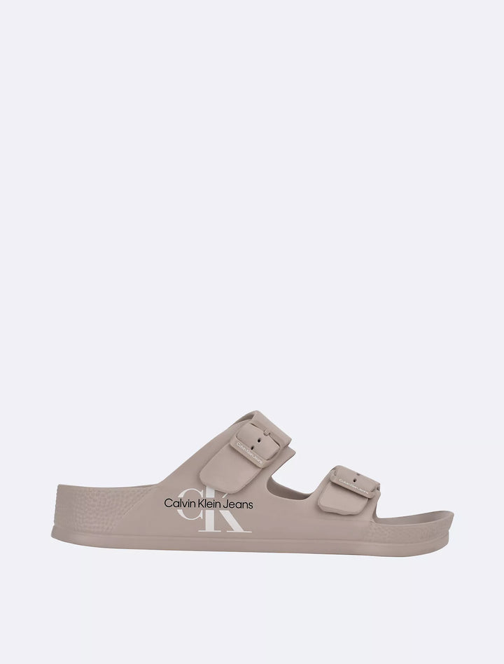 Calvin Klein Men's Zion Double Strap Slide Sandal