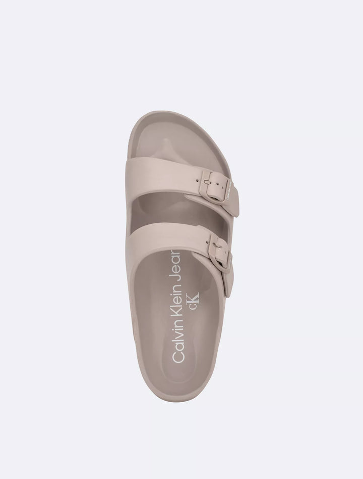 Calvin Klein Men's Zion Double Strap Slide Sandal