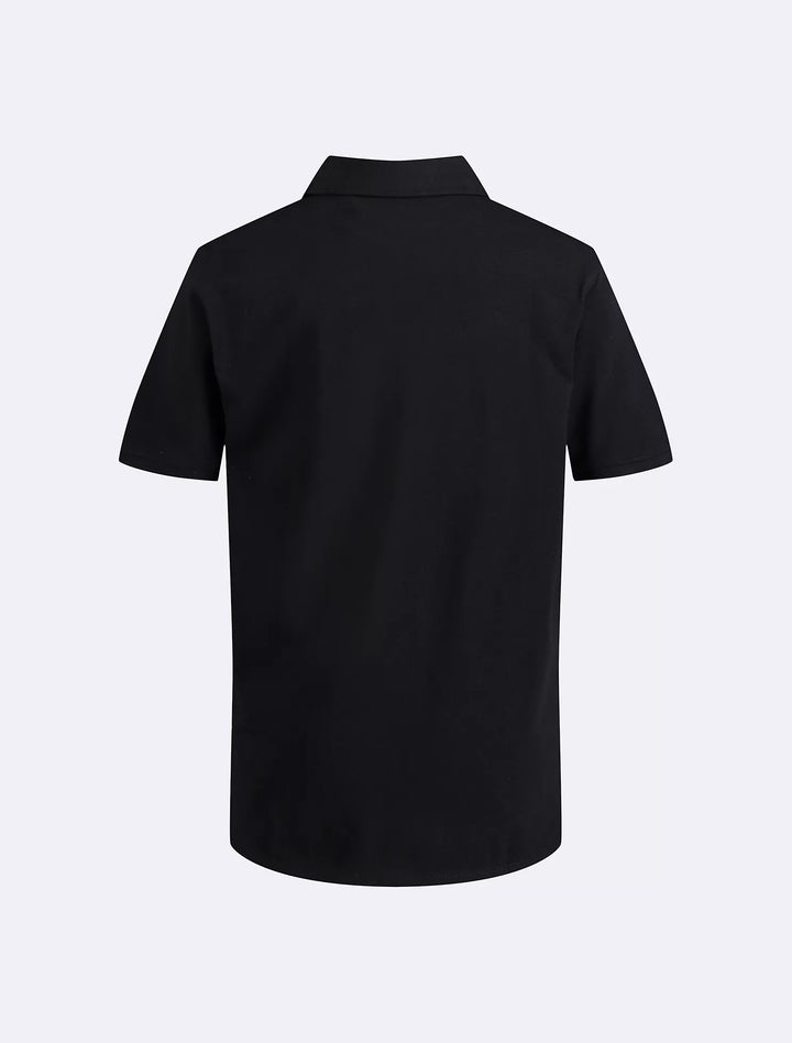 Calvin Klein Boys Micro Pique Solid Polo Shirt