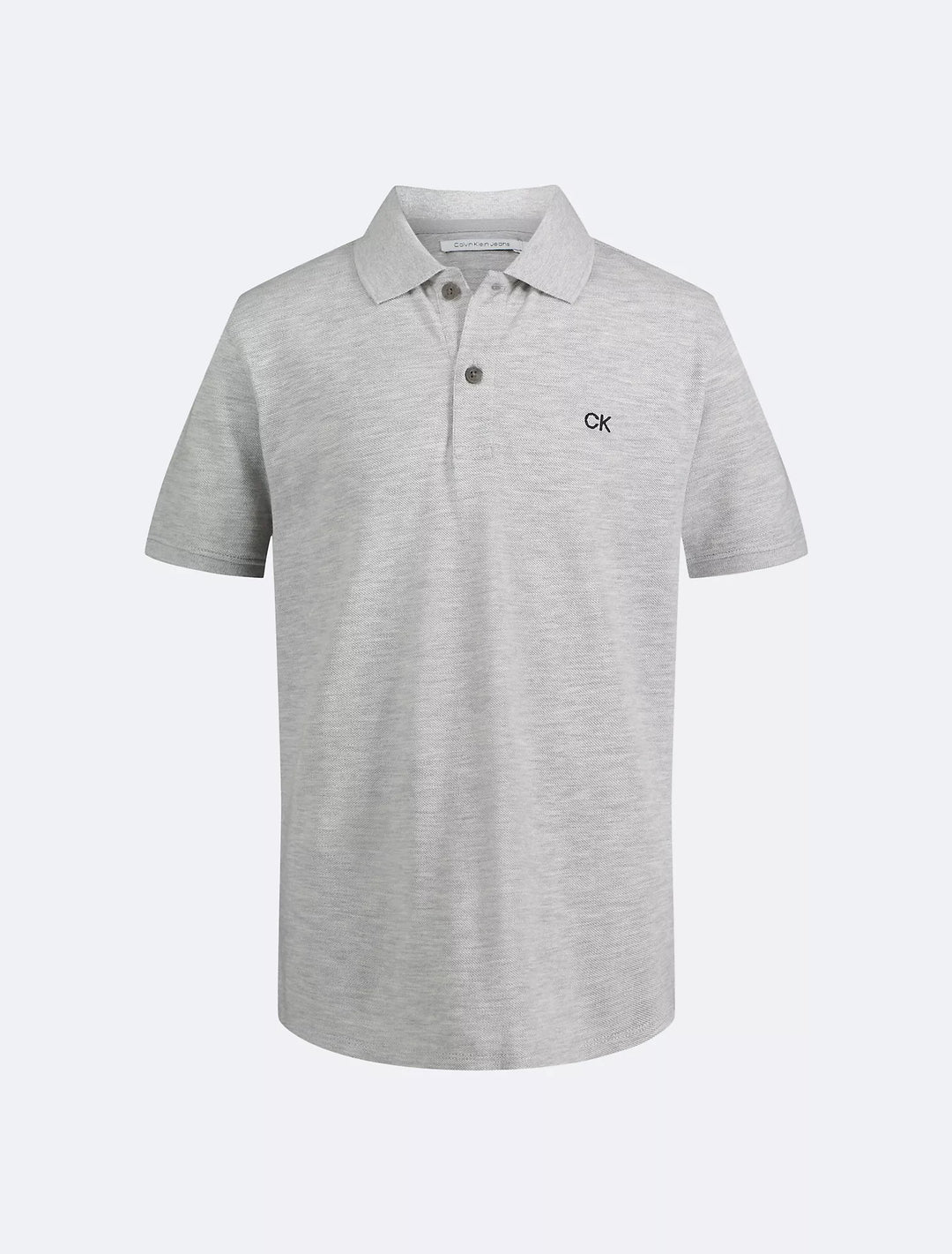 Calvin Klein Boys Micro Pique Solid Polo Shirt