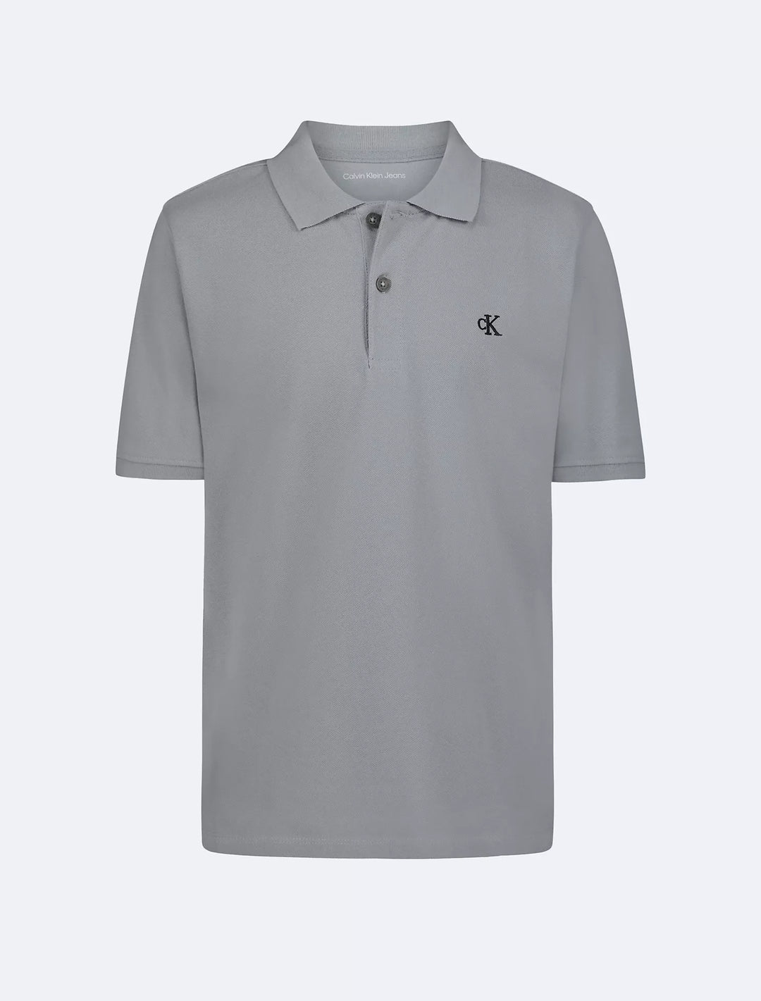Calvin Klein Boys Micro Pique Solid Polo Shirt