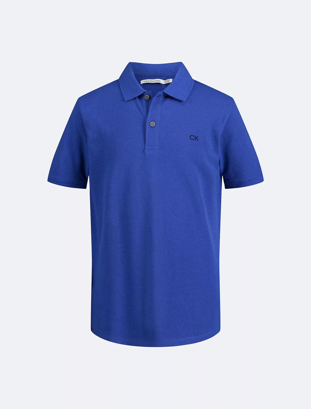 Calvin Klein Boys Micro Pique Solid Polo Shirt
