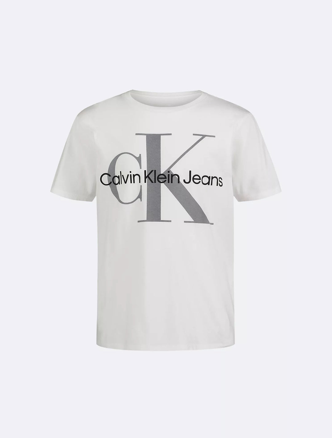 Calvin Klein Boys Monogram Logo Classic Crewneck T-Shirt