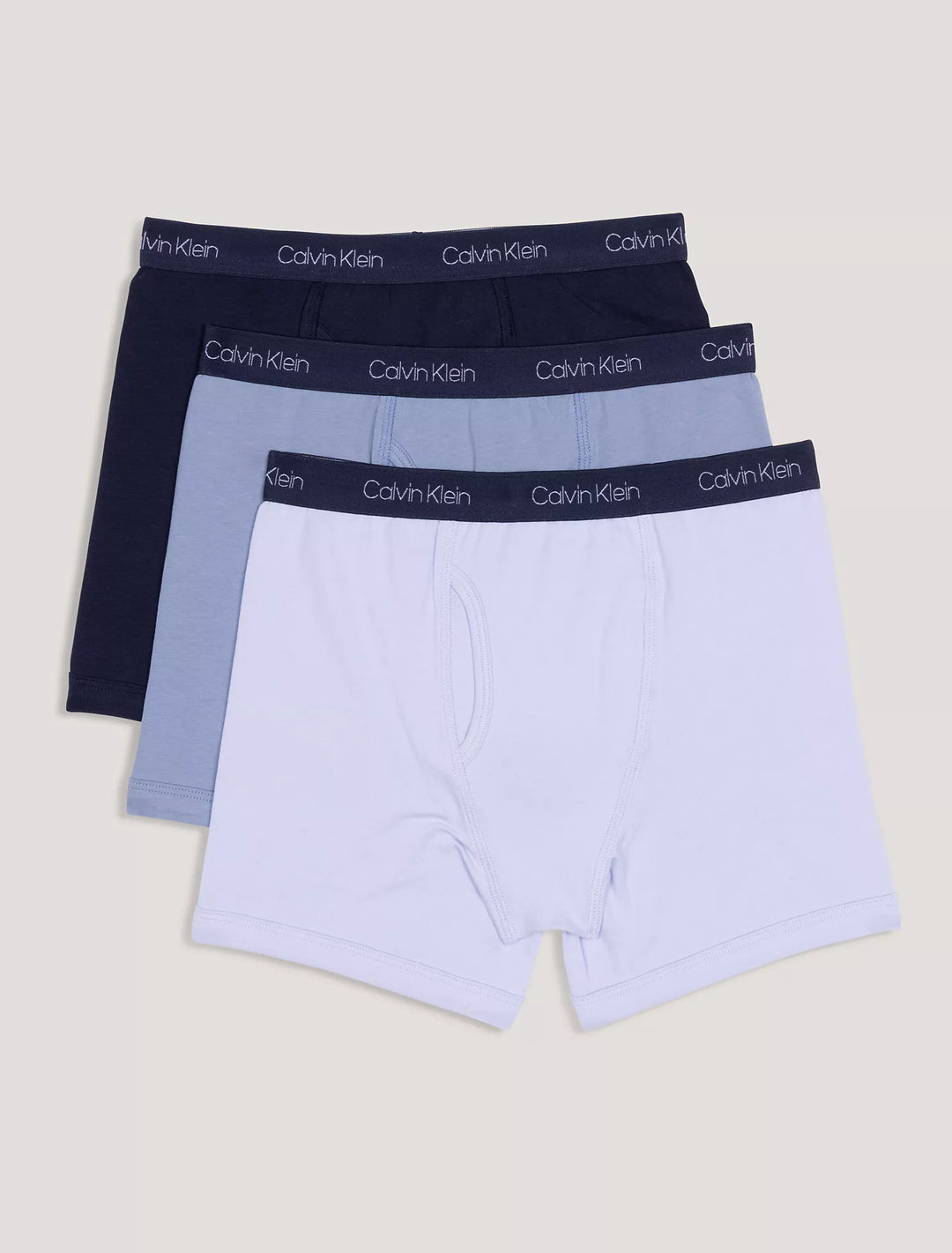 Calvin Klein Boys Cotton Stretch 3-Pack Boxer Brief
