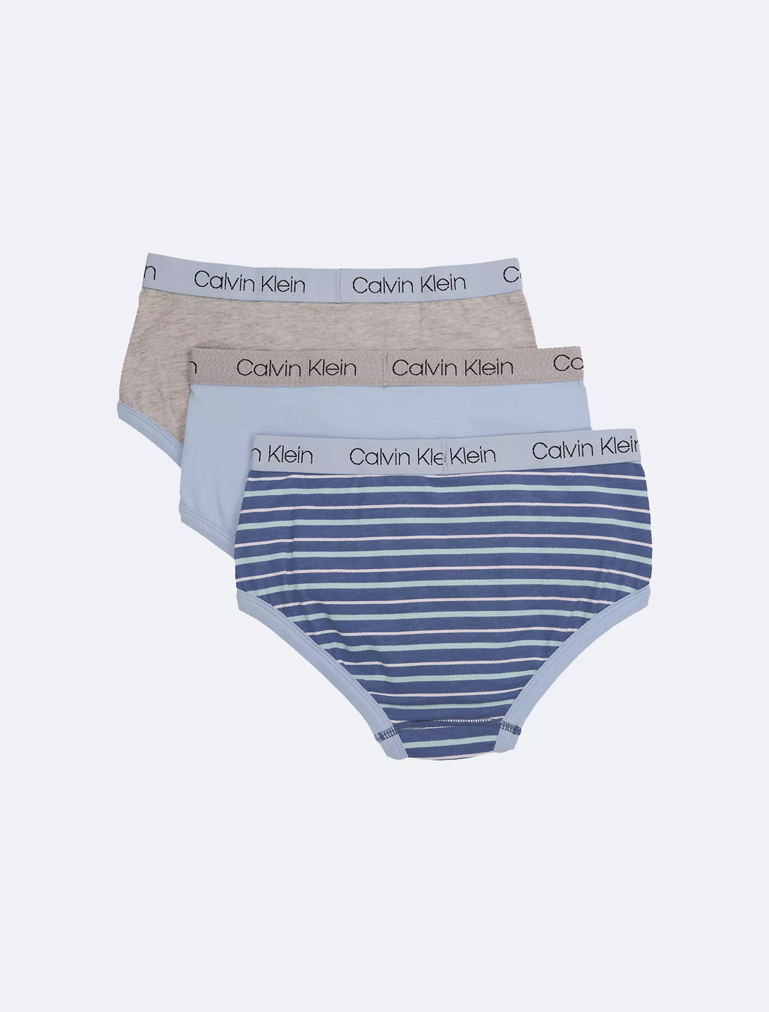 Calvin Klein Boys Cotton Stretch Logo 3-Pack Brief