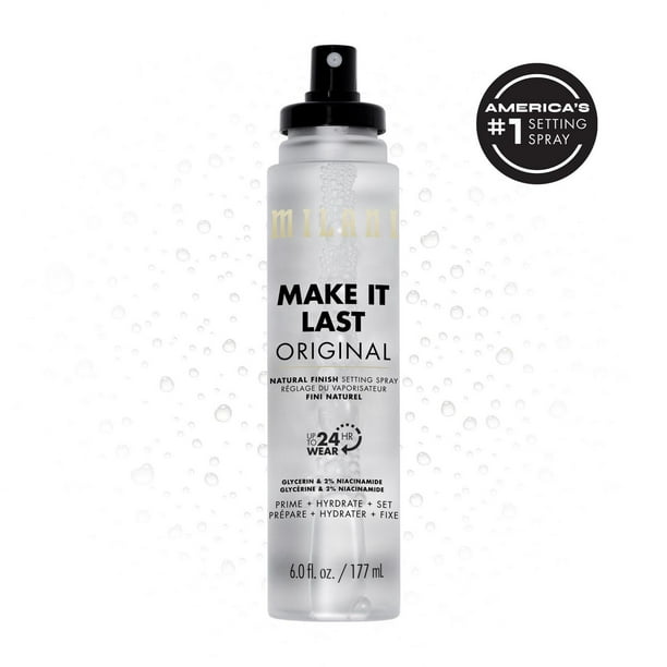Milani - Make It Last Original - Natural Finish Setting Spray Jumbo Size - 177ml, Milani - Setting Spray