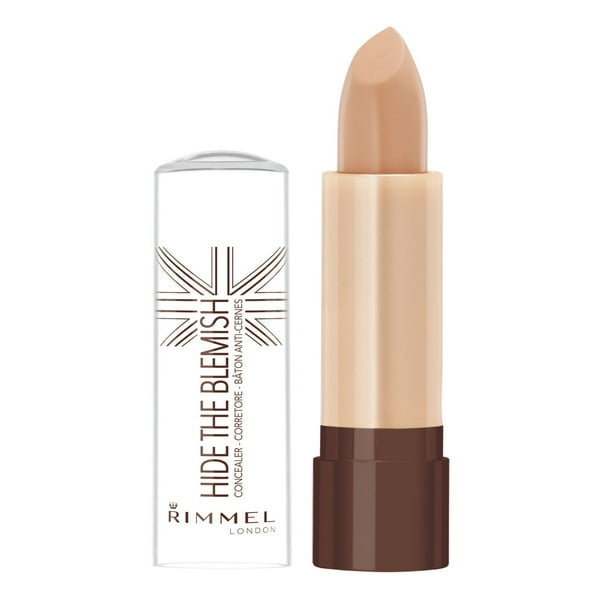 Rimmel Hide The Blemish Concealer, ultra-creamy formula provides for a long-lasting and natural effect, brightens skin, 100% Cruelty-Free, Stick applicator
