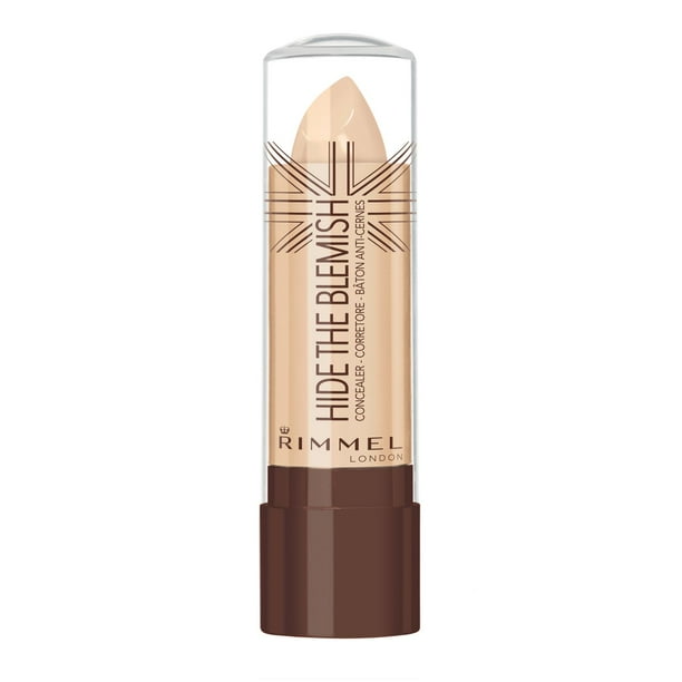 Rimmel Hide The Blemish Concealer, ultra-creamy formula provides for a long-lasting and natural effect, brightens skin, 100% Cruelty-Free, Stick applicator