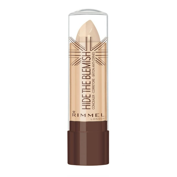 Rimmel Hide The Blemish Concealer, ultra-creamy formula provides for a long-lasting and natural effect, brightens skin, 100% Cruelty-Free, Stick applicator