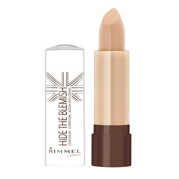 Rimmel Hide The Blemish Concealer, ultra-creamy formula provides for a long-lasting and natural effect, brightens skin, 100% Cruelty-Free, Stick applicator