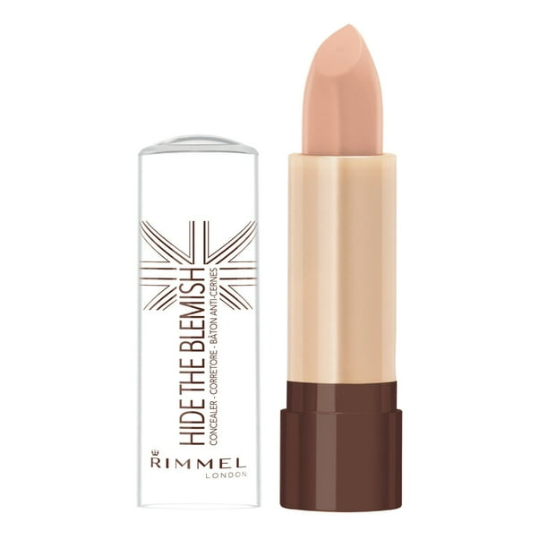 Rimmel Hide The Blemish Concealer, ultra-creamy formula provides for a long-lasting and natural effect, brightens skin, 100% Cruelty-Free, Stick applicator