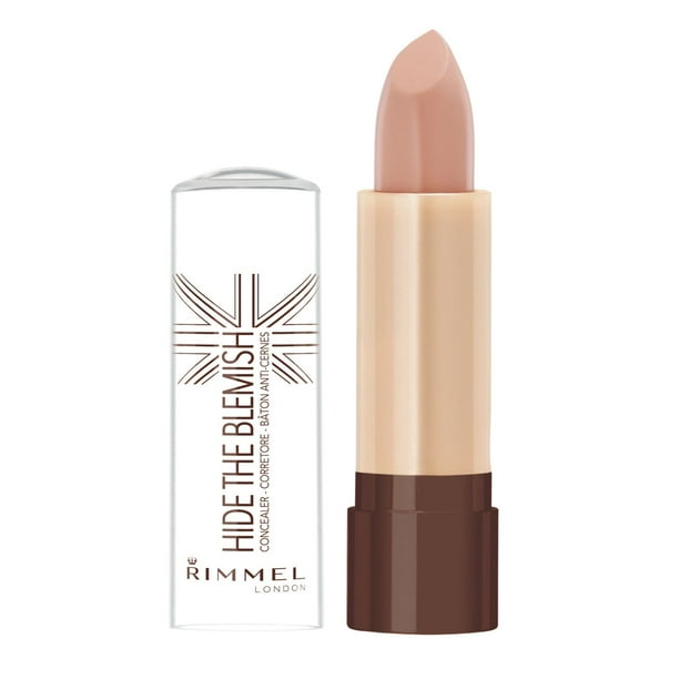 Rimmel Hide The Blemish Concealer, ultra-creamy formula provides for a long-lasting and natural effect, brightens skin, 100% Cruelty-Free, Stick applicator