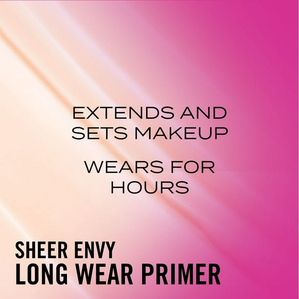 Hard Candy Sheer Envy Perfecting Primer, Long Lasting, 28.4g
