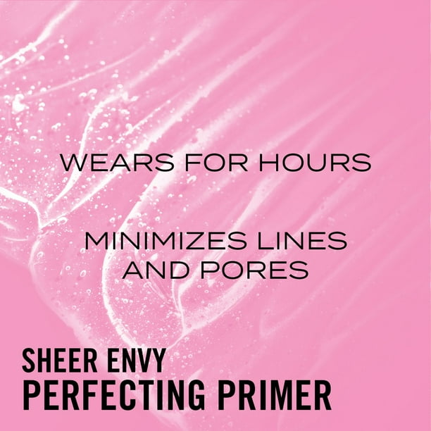 Hard Candy Sheer Envy Perfecting Primer, Long Lasting, 28.4g