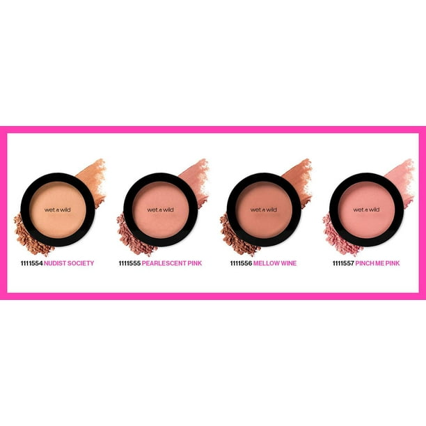 wet n wild COLOR ICON BLUSH - BED OF ROSES, Pigmented blush