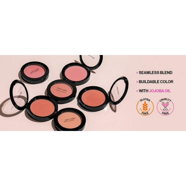 wet n wild COLOR ICON BLUSH - BED OF ROSES, Pigmented blush