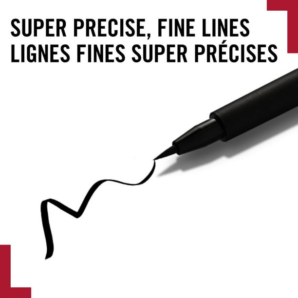 Rimmel Wonder’Ink Eyeliner, Waterproof, smudge-proof, and fade-proof, long lasting, ultra-matte finish, 100% Cruelty-Free, Intense eyeliner