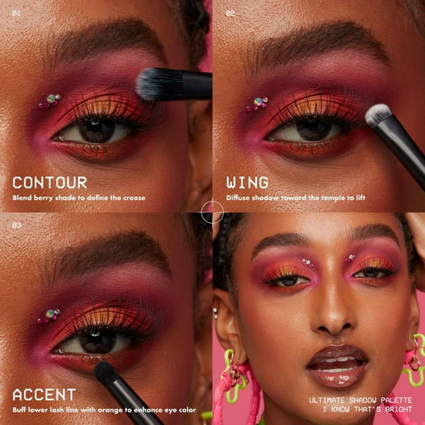 NYX PROFESSIONAL MAKEUP, Ultimate Shadow Palette, 16-shade Eyeshadow Palette, Vegan Formula - Warm Neutrals, Pro-Level Eyeshadow Palette