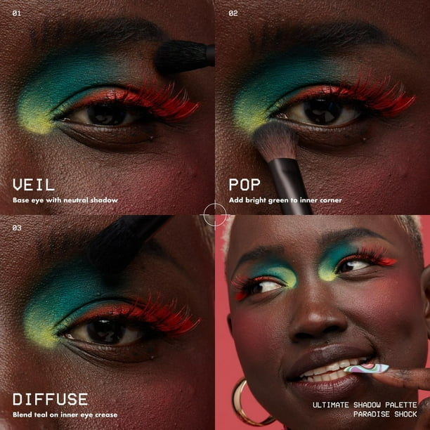 NYX PROFESSIONAL MAKEUP, Ultimate Shadow Palette, 16-shade Eyeshadow Palette, Vegan Formula - Warm Neutrals, Pro-Level Eyeshadow Palette