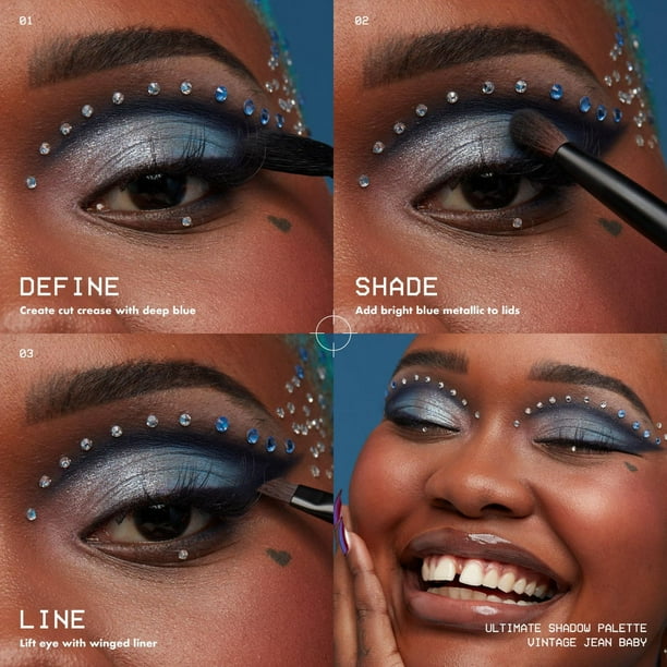 NYX PROFESSIONAL MAKEUP, Ultimate Shadow Palette, 16-shade Eyeshadow Palette, Vegan Formula - Warm Neutrals, Pro-Level Eyeshadow Palette