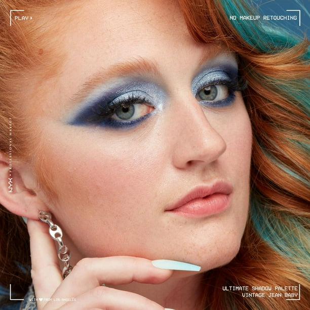 NYX PROFESSIONAL MAKEUP, Ultimate Shadow Palette, 16-shade Eyeshadow Palette, Vegan Formula - Warm Neutrals, Pro-Level Eyeshadow Palette