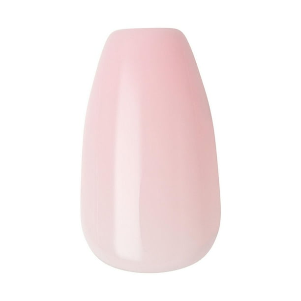 Kiss Products Inc KISS ImPRESS Color - Fake Nails, 30 Count, Coffin Shape Medium, Gel in minutes