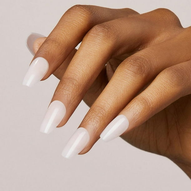 Kiss Products Inc KISS ImPRESS Color - Fake Nails, 30 Count, Coffin Shape Medium, Gel in minutes