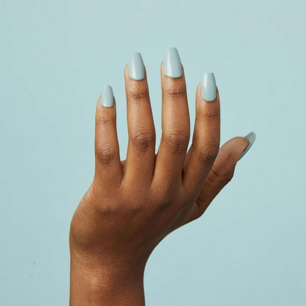 Kiss Products Inc KISS ImPRESS Color - Fake Nails, 30 Count, Coffin Shape Medium, Gel in minutes