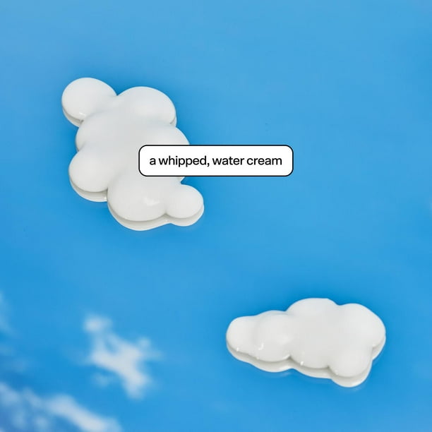 Bubble Skincare Cloud Surf Water Cream Facial Moisturizer, For All Skin Types, 1.7 fl oz / 50mL, Water Cream Moisturizer for combo skin.