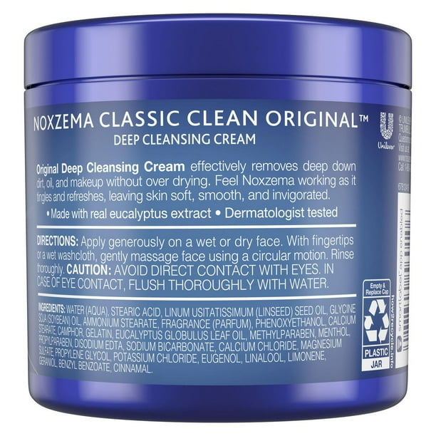 Noxzema Classic Clean Original Deep Cleansing Cream, 334 ml Cream
