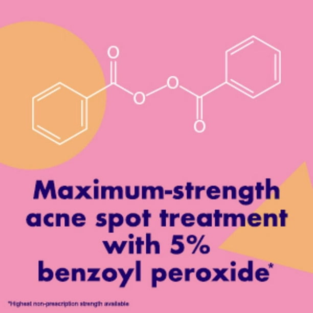 Clean & Clear Persa-Gel 5, 5% Benzoyl Peroxide, Maximum Strength Acne Medication, 28 g