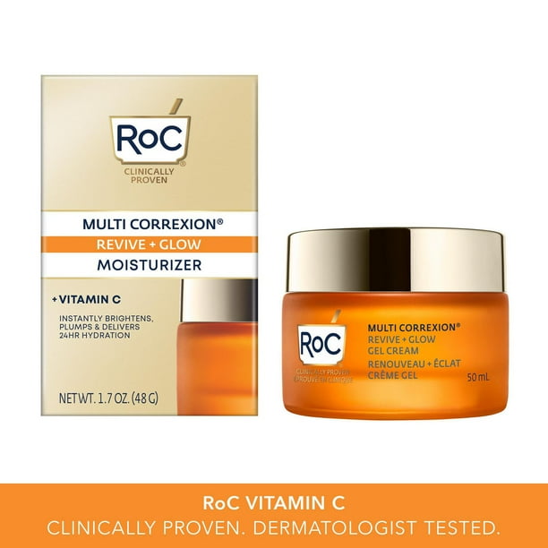 RoC Skincare - Multi Correxion®️ - Revive + Glow Gel Cream with Vitamin C (50ml), RoC Skincare