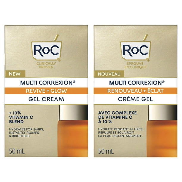 RoC Skincare - Multi Correxion®️ - Revive + Glow Gel Cream with Vitamin C (50ml), RoC Skincare