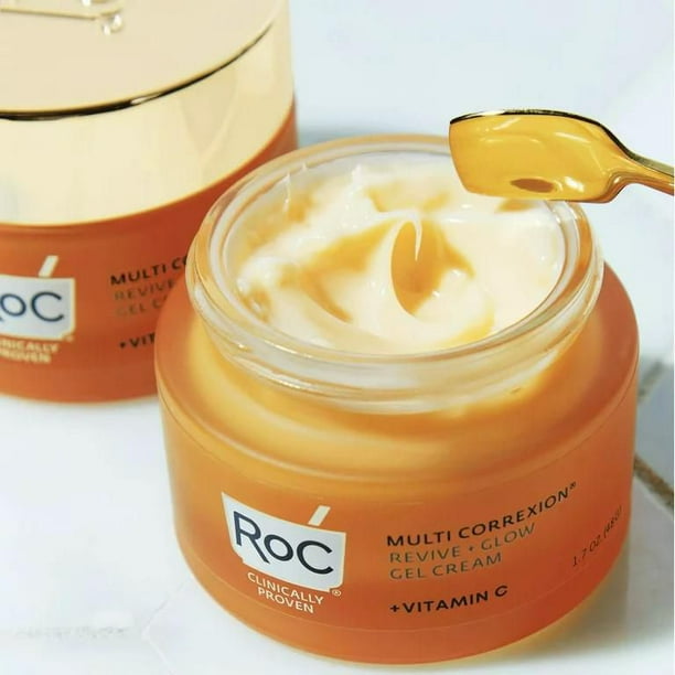 RoC Skincare - Multi Correxion®️ - Revive + Glow Gel Cream with Vitamin C (50ml), RoC Skincare