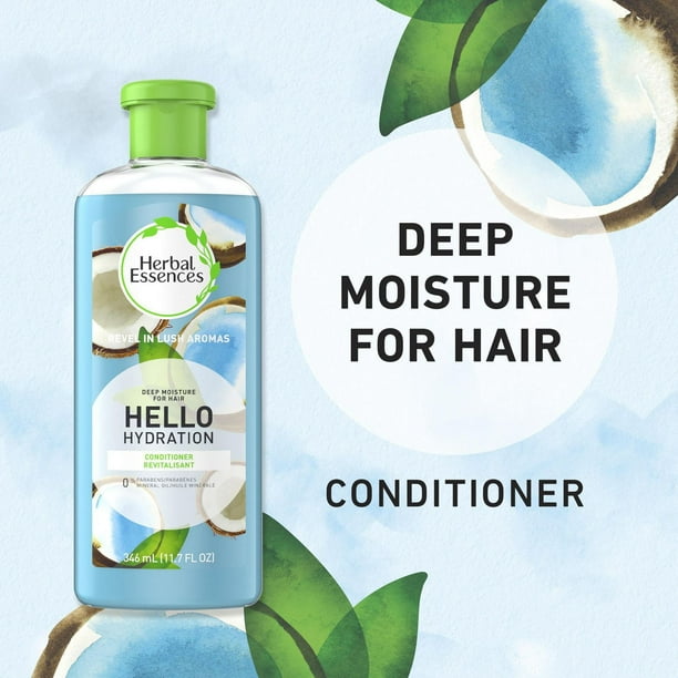 Herbal Essences Hello Hydration Conditioner Deep Moisture for Hair, 346 mL