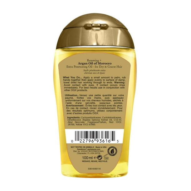 OGX Renewing + Argan Oil of Morocco Extra Penetrating Oil, 100 mL