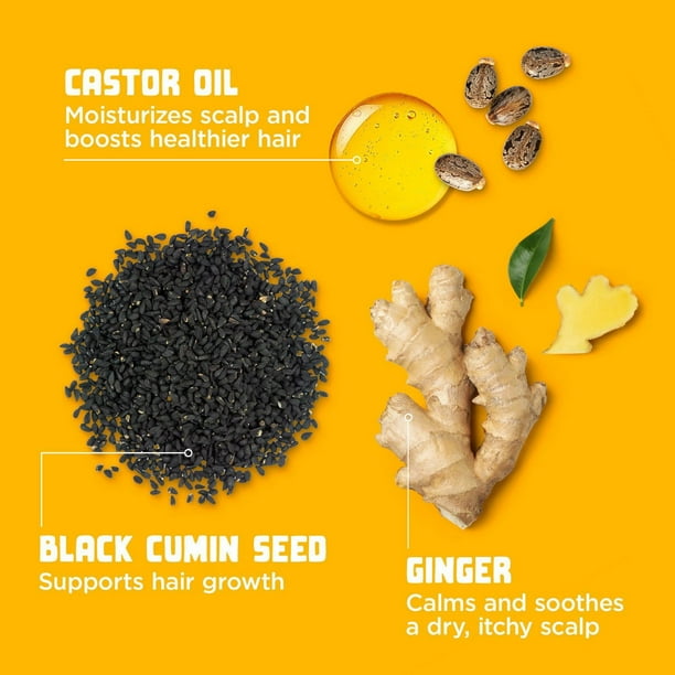 Carol's Daughter Goddess Strength Hair Oil for Breakage Prone Hair with Castor Oil, 15X Stronger Hair, 4.2 fl oz